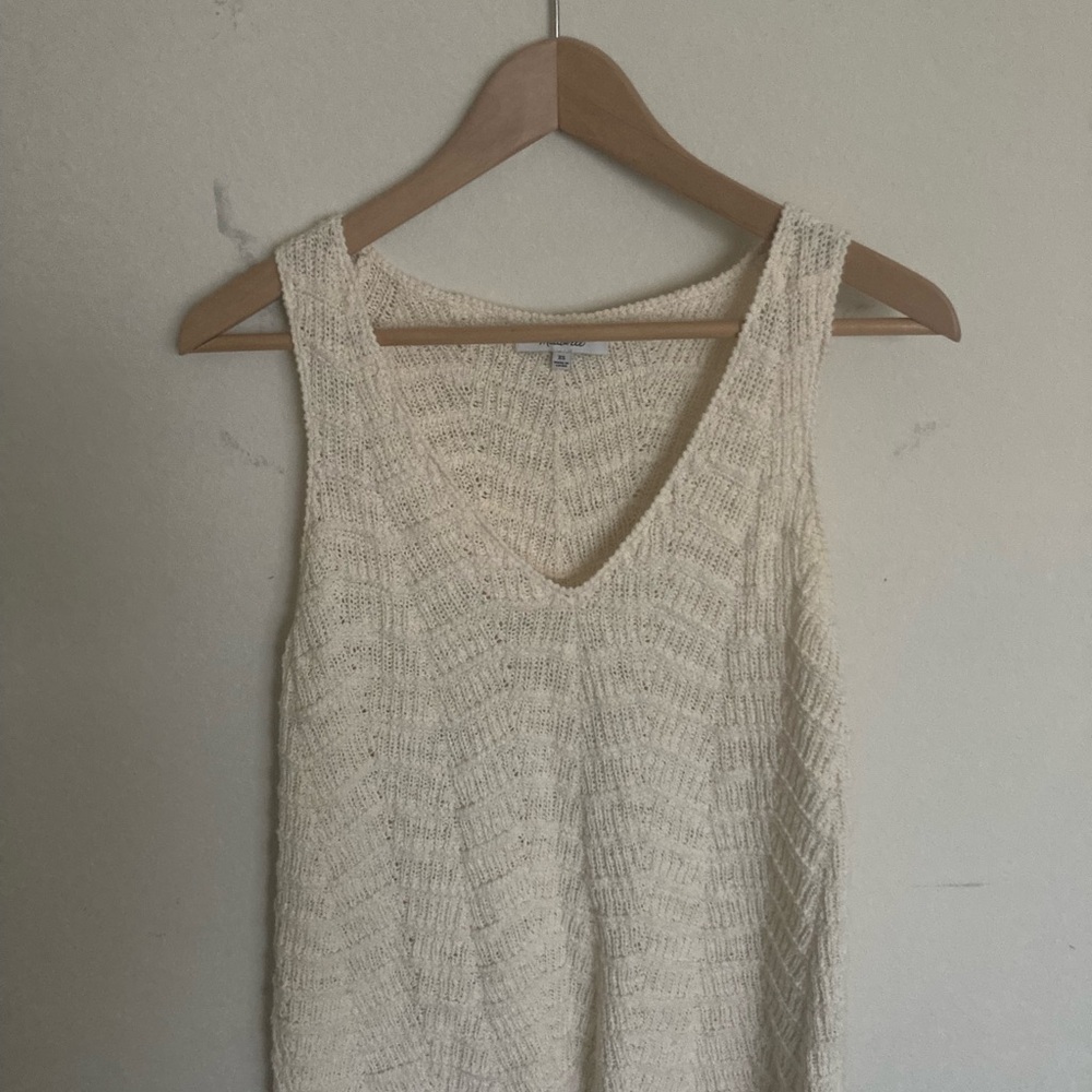 Madewell Crocheted Sweater Tank - Picture 6 of 6